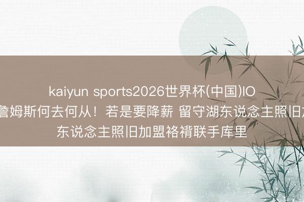 kaiyun sports2026世界杯(中国)IOS/安卓官方下载 詹姆斯何去何从！若是要降薪 留守湖东说念主照旧加盟袼褙联手库里